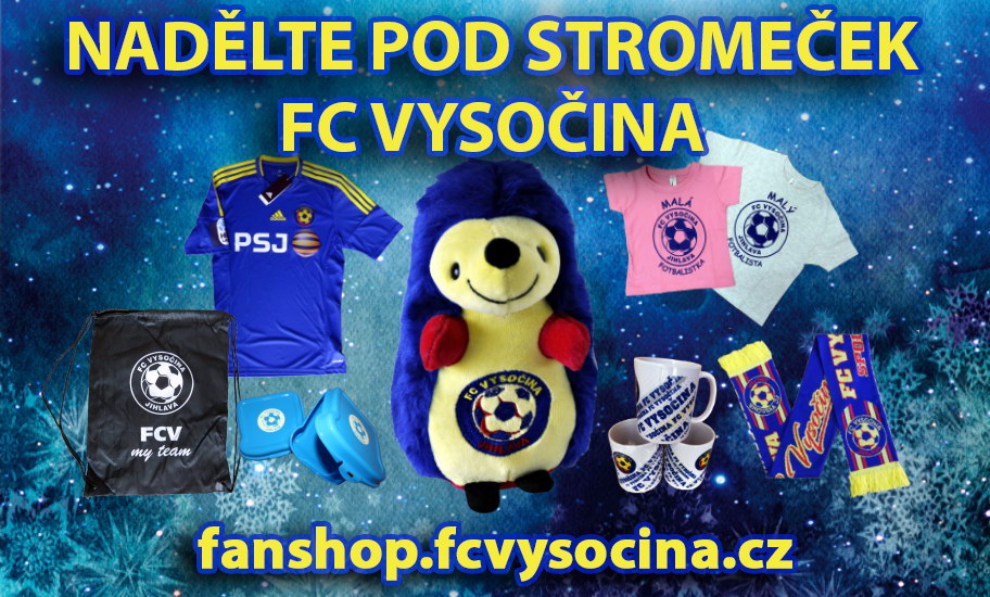 Nadělte pod vánoční stromeček FC Vysočina!